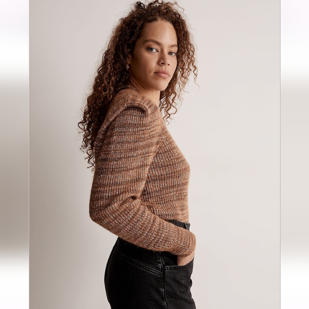 🆕 Madewell‼️ Space-Dyed Prentiss Pullover Sweater